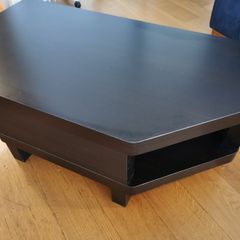 ikea black TV bench