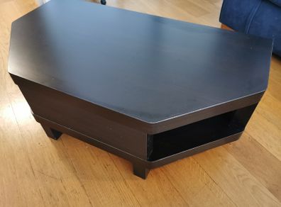 ikea black TV bench