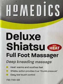 Deluxe Shiatsu Full Foot Massager