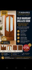 Solid Mahogany Door