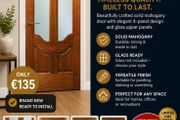 Solid Mahogany Door