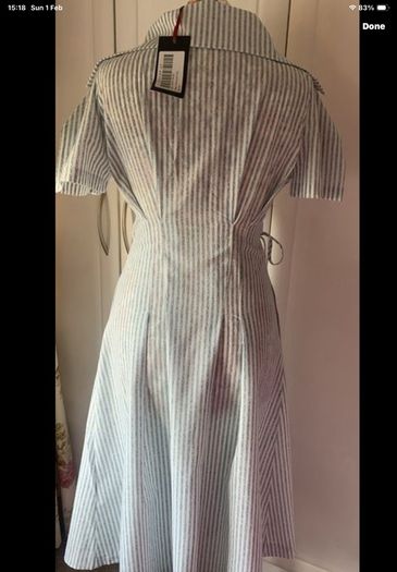 dress Bnwt vintage inspired wrap dress size small 8/10 midi short sleeve dress