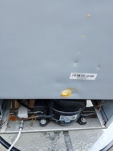 small counter top fridge