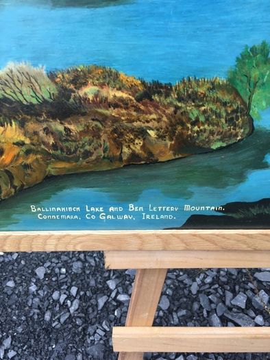Ballynahinch Lake & Benlettery Mountain, Connemara, Co. Galway