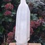 20 Inch Art Nouveau Chalkware Statue of Our Lady Of Fatima Image 3