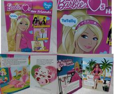 Barbie Loves Her Friends,  3 Stories In 1,  Hardback board book