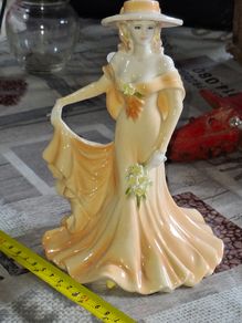 Beautiful Coalport Bone China Ladies of Fashion June Postage Available