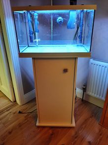 Eheim Aquastar 63 Marine with cabinet  + fluval 207 canister filter