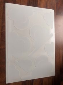 Toy Story, Andy's bedroom Cloud Wall stickers