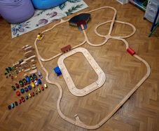 Large Train Set - Brio, Hape, Thomas the Tank Engine