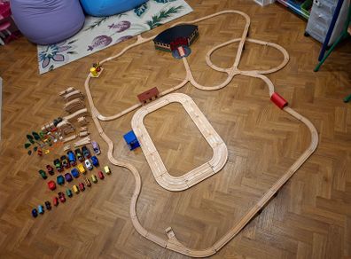Large Train Set - Brio, Hape, Thomas the Tank Engine