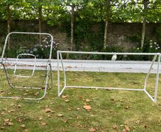 Kids 4x6 football net / goal plus rebounder