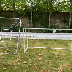 Kids 4x6 football net / goal plus rebounder