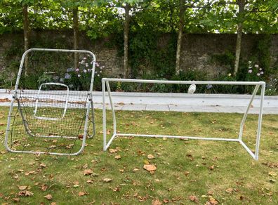 Kids 4x6 football net / goal plus rebounder