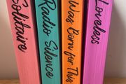 Alice Oseman books Solitaire, Radio Silence, Loveless and I was Born for this