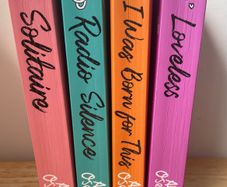 Alice Oseman books Solitaire, Radio Silence, Loveless and I was Born for this