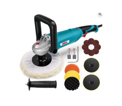 ENEACRO Polisher, Rotary Car Buffer Polisher Waxer, 1200W 180/150 mm