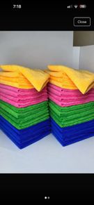 36x brand new microfibre cleaning cloths