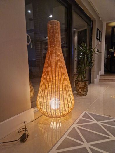 Rattan / Wicker Floor Lamp