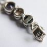 Vintage 925 Sterling Silver Amethyst and Marcasite Necklace and Earring Set Image 8