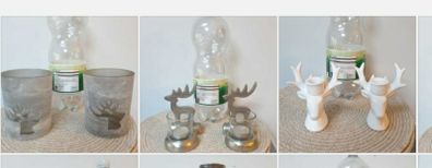 3 sets of Candle Holders