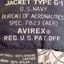 US NAVY Aviator G-1 Bomber Flight Jacket (Rare) Size 40 Image 4