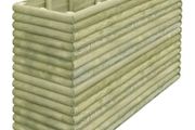 Garden Raised Bed 206x50x96 cm Impregnated Pinewood