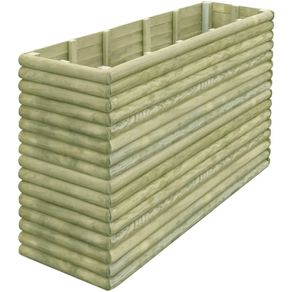 Garden Raised Bed 206x50x96 cm Impregnated Pinewood