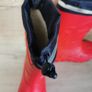 Becks Warm Wellington Boots Basic Warm Red Uk Size 5.5 Image 2