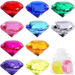 Large Acrylic Gemstones