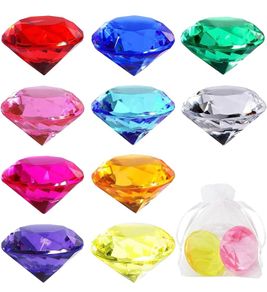 Large Acrylic Gemstones