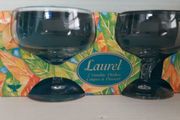 new  70's sundae/ice cream glasses
