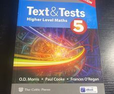 Leaving cert Text & tests 5 higher level maths