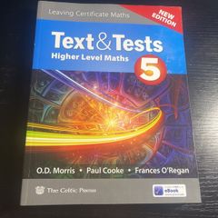 Leaving cert Text & tests 5 higher level maths