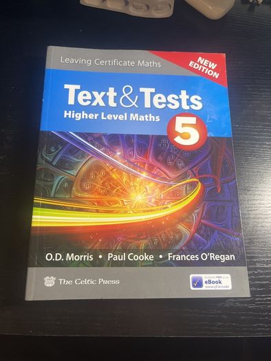 Leaving cert Text & tests 5 higher level maths