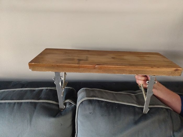 Wooden shelf