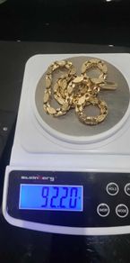 Gold 585 necklace 92 gram!