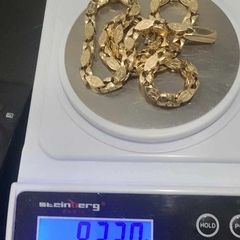 Gold 585 necklace 92 gram!