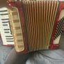 Vintage Hohner Student IV 48-Bass Piano Accordion with Hard Case Image 2