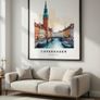 Copenhagen Wall Art Print, Travel Art Poster Image 10