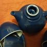 Nice blue tea set Image 2