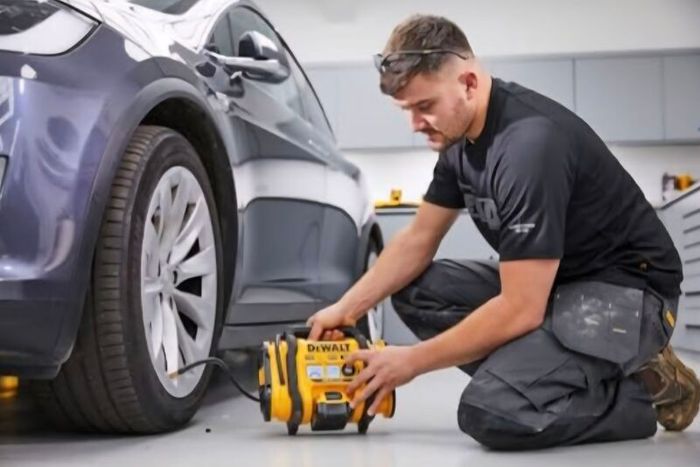 DeWALT 18V XR Cordless Brushless Impact Wrench 1/2 Drive. DeWALT 18V XR Cordless Brushless Angle Grinder. DeWALT 18V XR Cordless Brushless 3 Speed Impact Driver. Dewalt 18V XR Cordless Air Compressor / Triple Source Inflator. Dewalt 18V / 54V Batteries