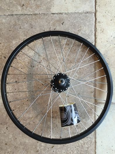 Tru-Build Front Wheel, black (Disk Compatible)