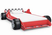 Childrens Race Car Bed 90x200 cm Red