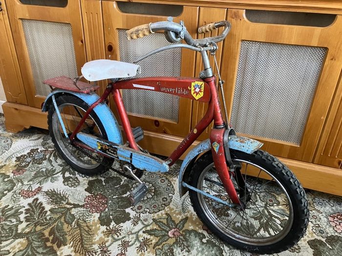 Vintage Raleigh Convertible Kids Bike
