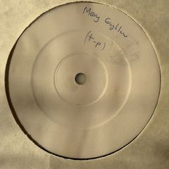 Mega rare test pressing. Mary Coughlan - Under the Influence. On white labels with hand-written artist name and (t-p) to signify test pressing. Label has faint Warner Bros. logo which makes sense as this went out on WEA (Warner bros, Electra, Atlantic).