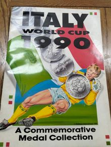 Italy world cup 1990 medal collection