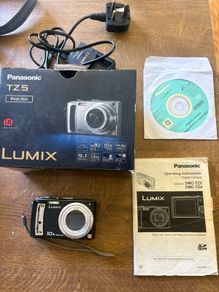 Panasonic Lumix DMC TZ5 Digital Camera Boxed with Charger and Accessories