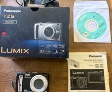 Panasonic Lumix DMC TZ5 Digital Camera Boxed with Charger and Accessories