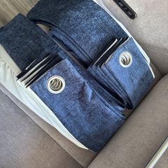 Navy Blue Curtains